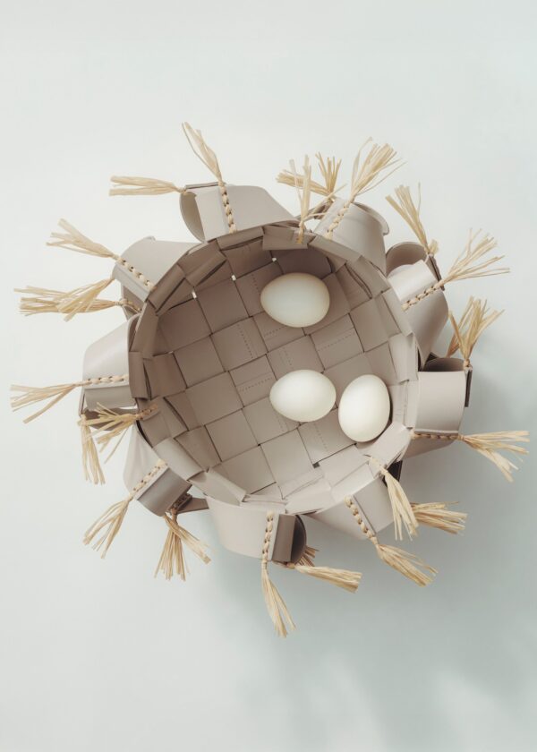 Panier Yni - Craie