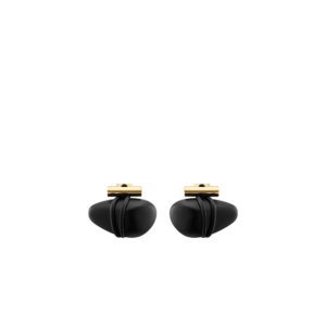Puces d'oreilles Téré - Marbre Noir