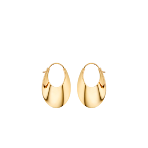 Créoles Slim Éole - Dorée à l’or 24 carats