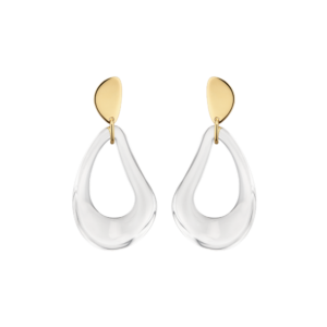 Boucles d'oreilles pendantes Naé - Verre