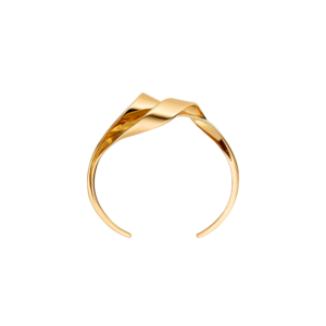 Manchette Éole - Dorée à l’or 24 carats