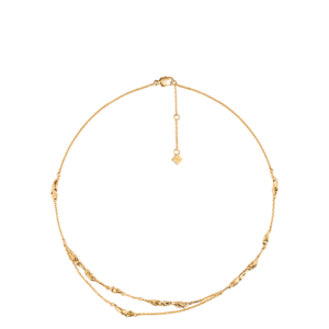 Double Chaîne Eroz - Dorée à l’or 24 carats