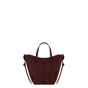 Cyme Tote Nano - Cerise Noire Grainé