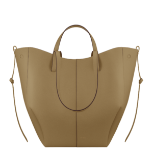 Cyme Tote - Olive Fumée Grainé