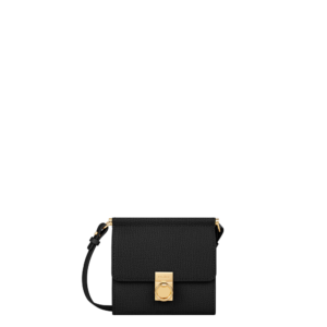 Portefeuille Numéro Sept Bandoulière - Noir Grainé