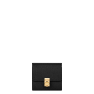 Portefeuille Numéro Sept - Noir Grainé